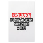 Failure...Not an Option...Pilot Customized Stationery