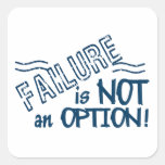 Failure Not an Option stickers - customize