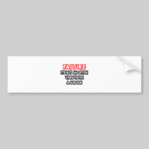 Failure...Not an Option...Surgeon Bumper Sticker