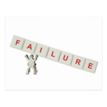 Failure Postcard