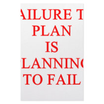 FAILure to pln stationery