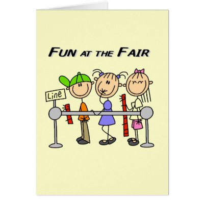 Fair Fun Tshirts and Gifts Card by stick_figures