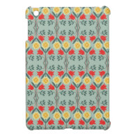 Fair isle fairisle floral rustic chic cute pattern iPad mini cover
