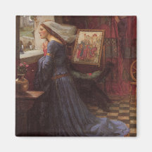 Fair Rosamund - John William Waterhouse Fridge Magnets