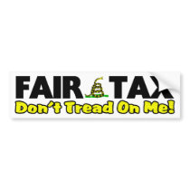 Fair Tax Bumper Sticker