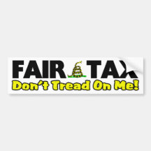 Fair Tax Bumper Sticker