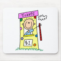 Fair Ticket Booth Tshirts and Gifts Mouse Pad