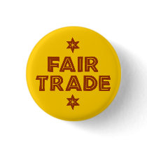 Fair Trade Button by inamar Fair Trade Button