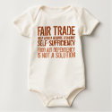 Fair Trade Message on Shirt for Activists