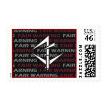 Fair Warning Stamps