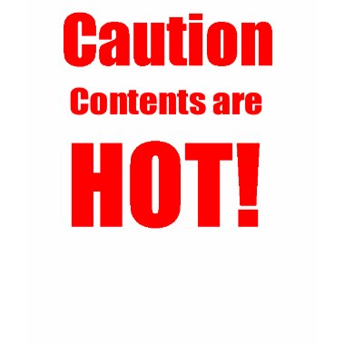 Fair warning! t-shirts