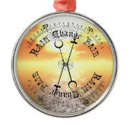 Fair Weather Barometer Sunset Christmas Pendant Christmas Tree Ornaments