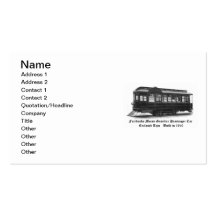Fairbanks Morse & Company Car #24 Business Card