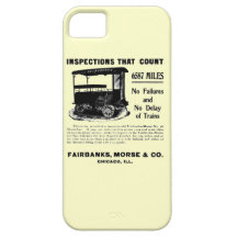 Fairbanks Morse Track Inspection Motor Car iPhone 5 Cover