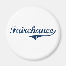 Fairchance Pennsylvania Classic Design Refrigerator Magnet