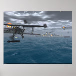 Fairey Swordfish - Sink the Bismarck Print
