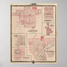Fairfield, Carroll, Birmingham, Dunlap Poster