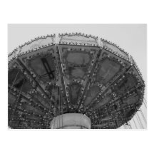 Fairground Swings Post Card