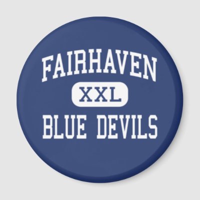 Show your support for the Fairhaven High School Blue Devils while looking 