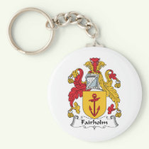 Fairholm Family Crest Keychain