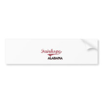 Fairhope Alabama City Classic Bumper Stickers