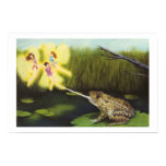 "Fairies and a Frog" Art Print by Nathan Lee James