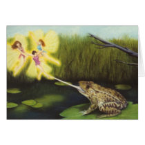 "Fairies and a Frog" card by Nathan James by slave2moonlight "Fairies and a Frog" card by Nathan James