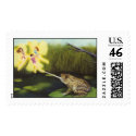 Fairies and Frog Stamp by Nathan James
