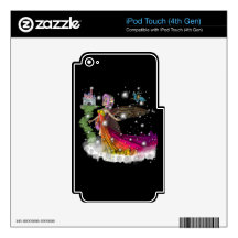 Fairies,Castles,Knights iPod Touch 4G Skin