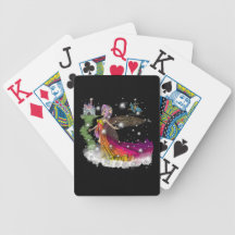 Fairies,Castles,Knights Playing Cards