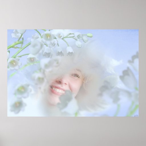 Fairies Flowers Posters