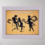 Fairies in Silhouette Poster