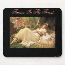 FAIRIES IN THE FOREST mousepads by TravisTeel FAIRIES IN THE FOREST mousepads