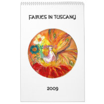 FAIRIES IN TUSCANY  2009 calendars