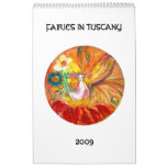 FAIRIES IN TUSCANY  2009 WALL CALENDARS