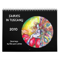 FAIRIES IN TUSCANY  2010 calendars