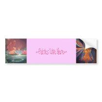 Fairies Live Here - Bumper sticker bumper stickers