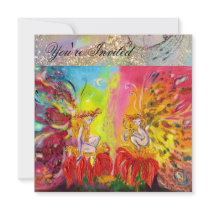 FAIRIES OF DAWN ,Magic Gold Sparkles Personalized Announcement