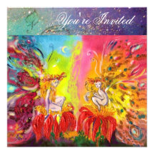 FAIRIES OF DAWN ,Magic Gold Sparkles Custom Announcements