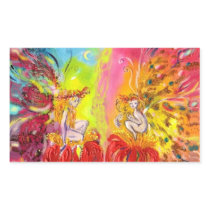 FAIRIES OF DAWN RECTANGLE STICKERS