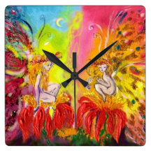 FAIRIES OF DAWN WALLCLOCKS
