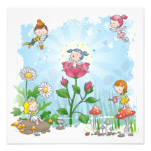 Fairies Personalized Invite