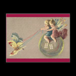 Fairies Riding a Bubble Postcards