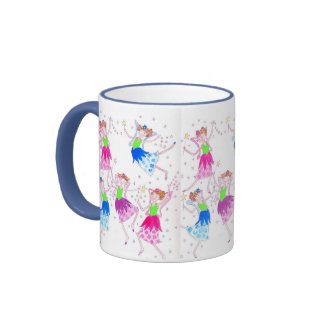 'Fairies' Ringer Mug mug