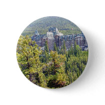 Fairmont Banff Springs Hotel In Banff Canada buttons by lifesphere Fairmont Banff Springs Hotel In Banff Canada buttons