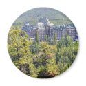 Fairmont Banff Springs Hotel In Banff Canada magnets