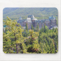 Fairmont Banff Springs Hotel In Banff Canada Mouse Pads
