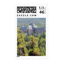 Fairmont Banff Springs Hotel In Banff Canada postage by lifesphere Fairmont Banff Springs Hotel In Banff Canada postage