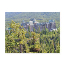 Fairmont Banff Springs Hotel In Banff Canada postcards by lifesphere Fairmont Banff Springs Hotel In Banff Canada postcards