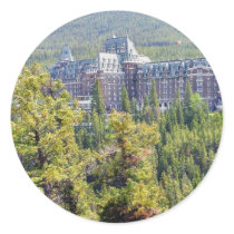 Fairmont Banff Springs Hotel In Banff Canada stickers by lifesphere Fairmont Banff Springs Hotel In Banff Canada stickers